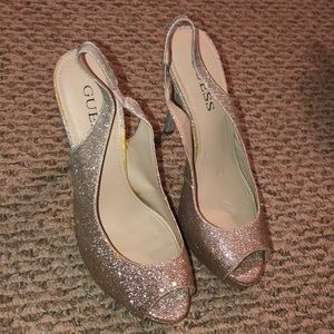 Sparkly Guess High Heels